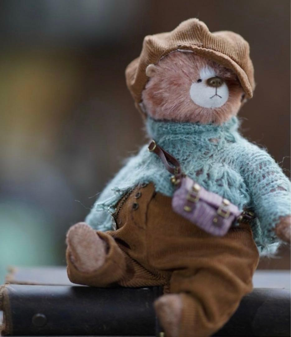 アーティストベア テディベア 海外作家様 ぬいぐるみ おでかけくまさん 熊 くま