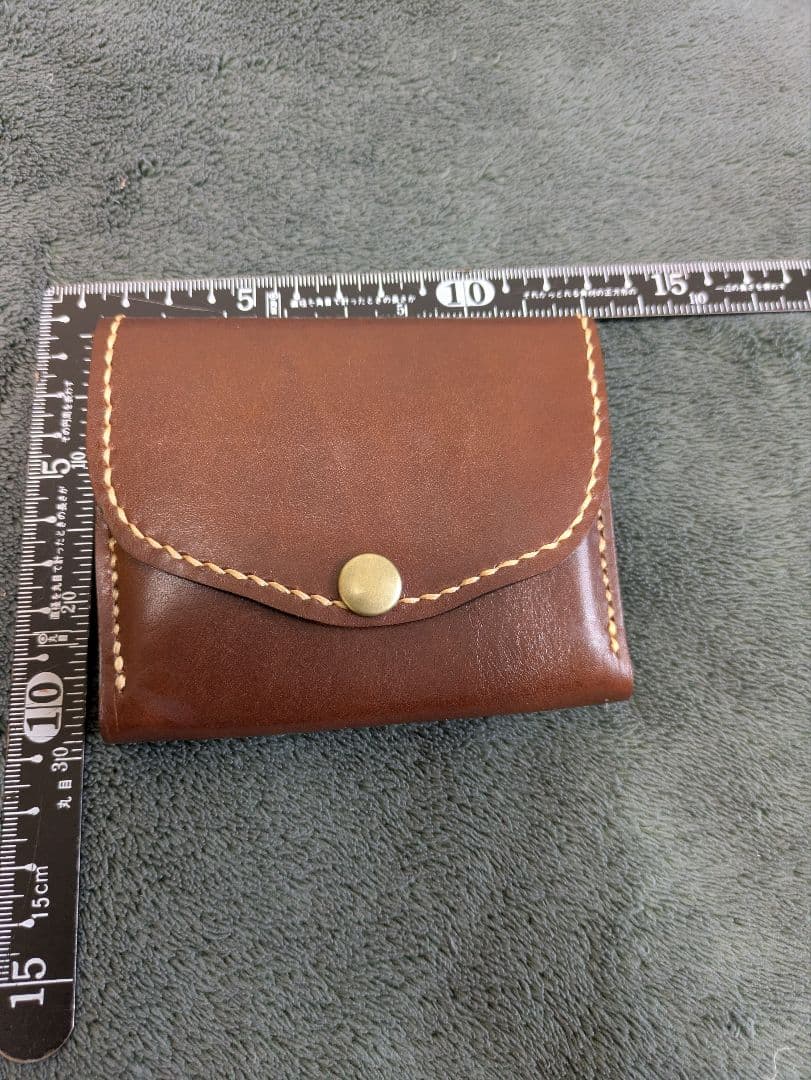ハンドメイド　ミニ財布 と長財布　　w001