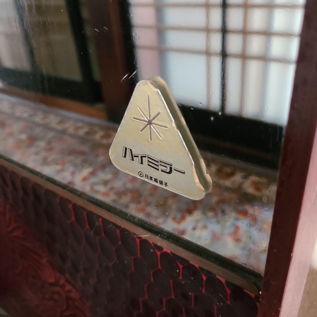 【在庫整理価格】昭和レトロ　鎌倉彫り　姿見　鏡台