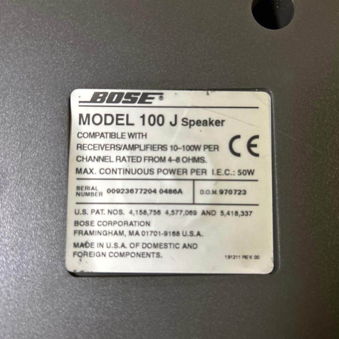 BOSE 100J スピーカー