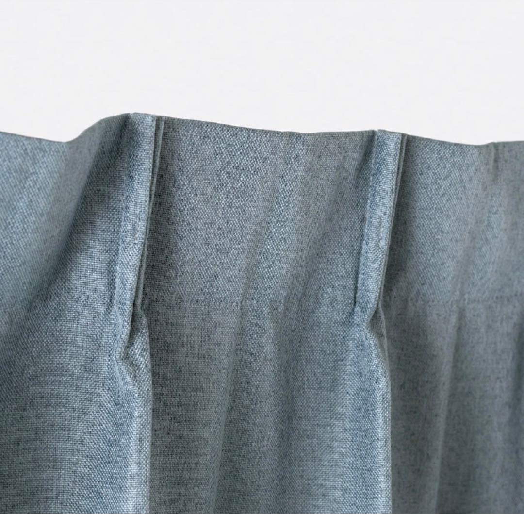 ✨Natural - Classy　ベーシックな 遮光 プリーツカーテン　無地