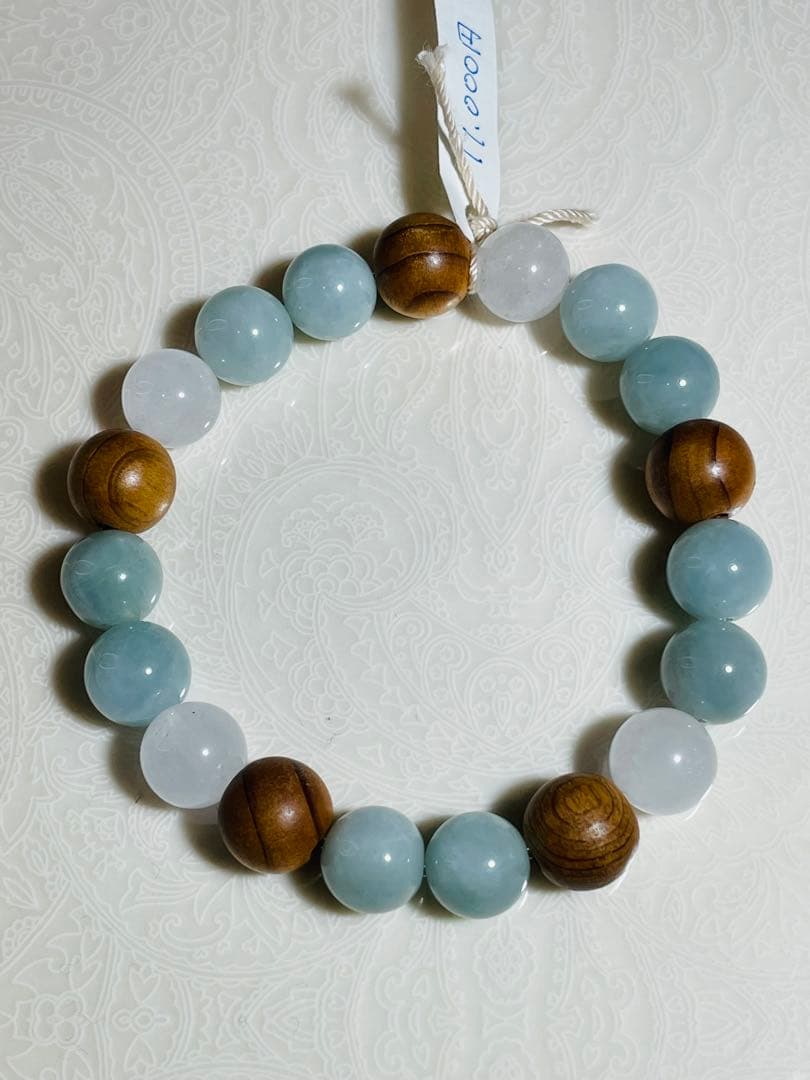 天然石　オリジナル　ブレスレット　伊勢神宮　御神木