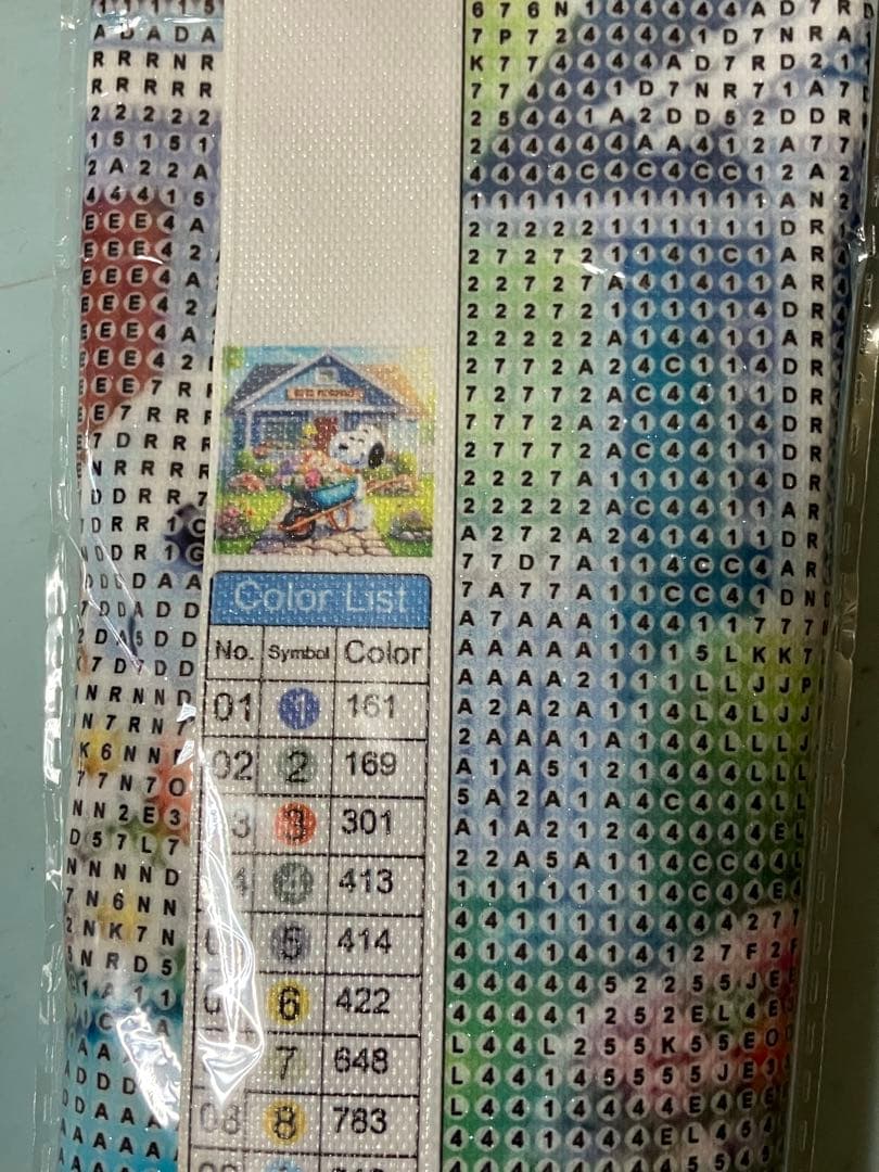 リクエスト　ダイヤモンドアート　スヌーピー　キット