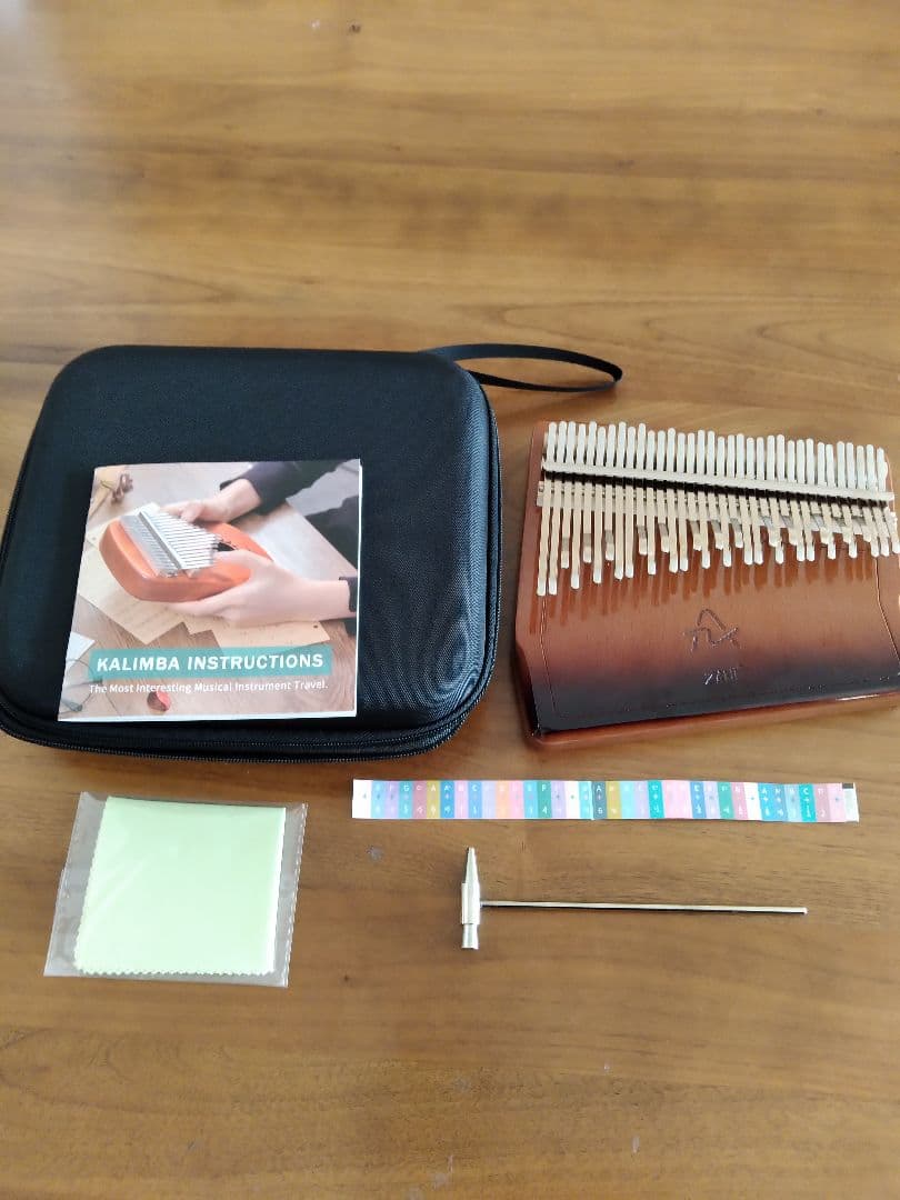 カリンバ 34キー ピアノ配列