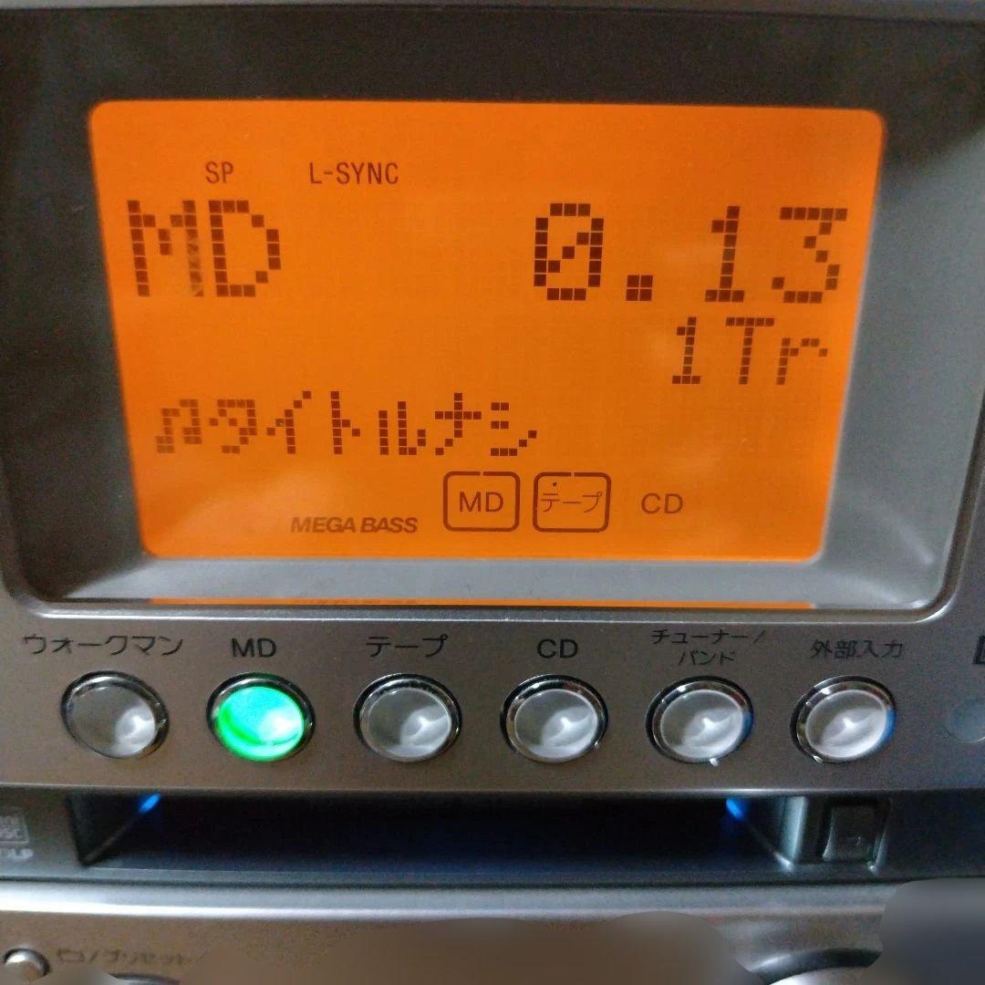 SONY ソニー　CMT-M35WM（ HCD-M35WM）ミニコンポ シルバー