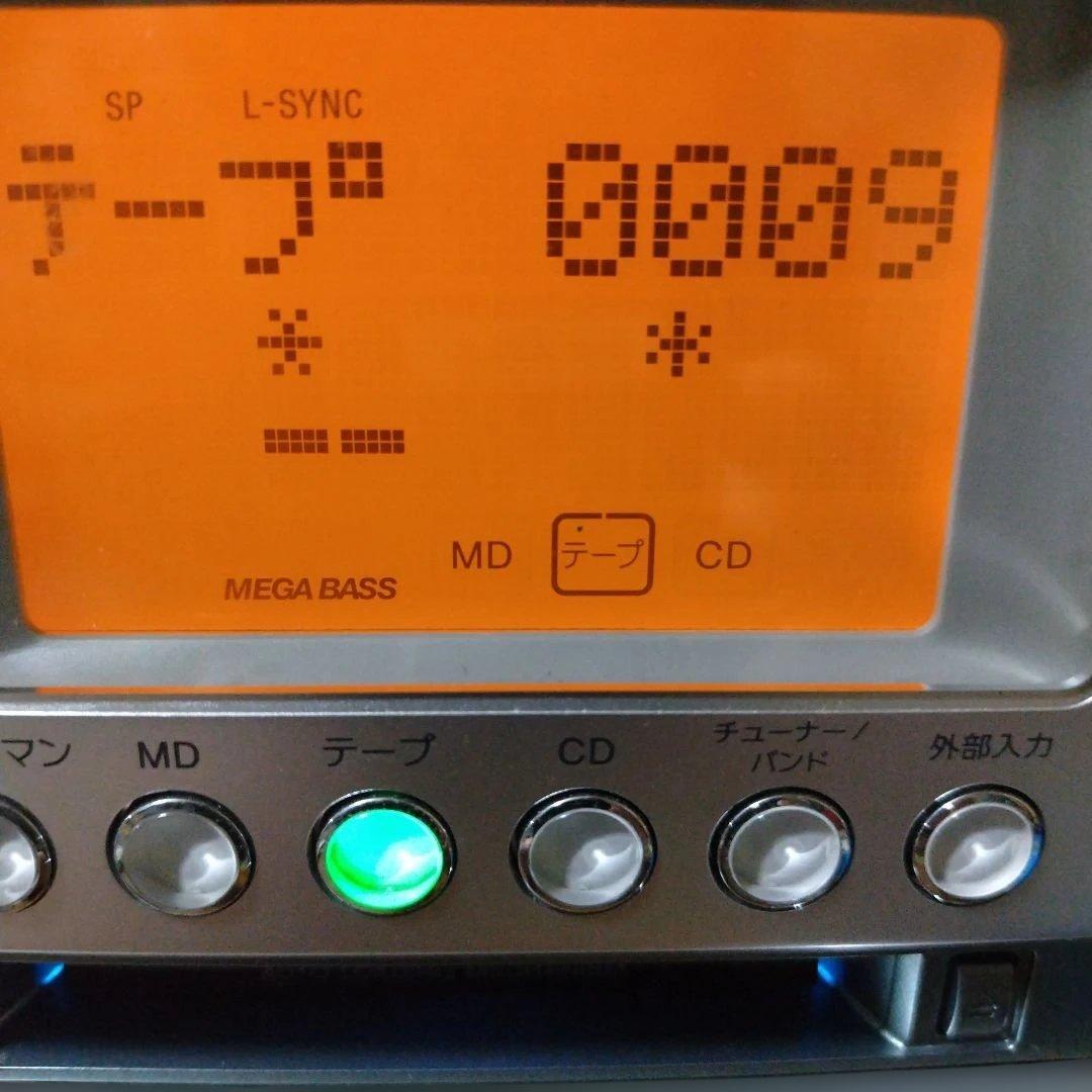 SONY ソニー　CMT-M35WM（ HCD-M35WM）ミニコンポ シルバー