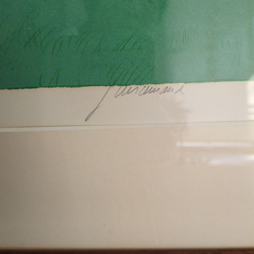 ギヤマン作「赤と青の馬」