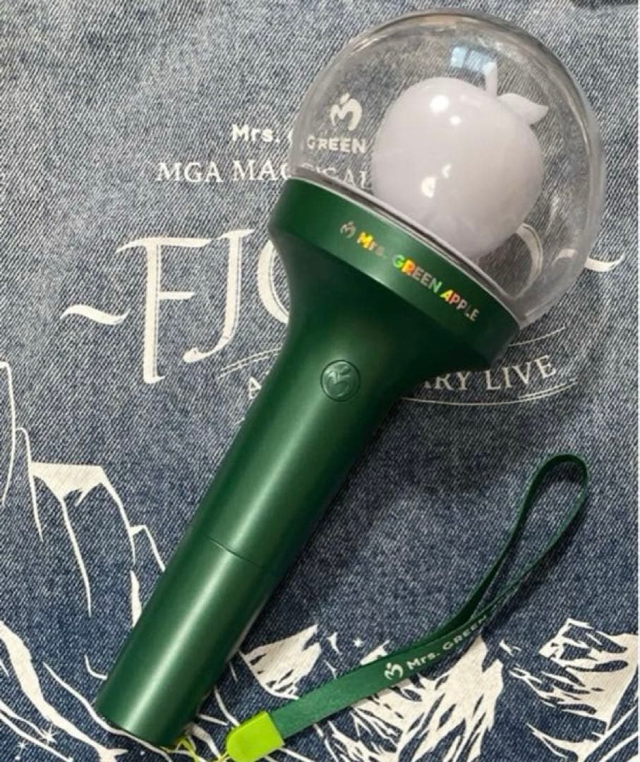 Mrs. GREEN APPLE公式　ライトスティック　りんご棒