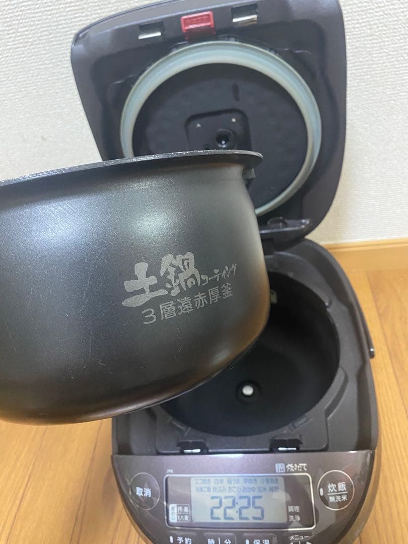 TIGER 圧力　IH 炊飯ジャー　JPK-B100 ブラウン　5.5合