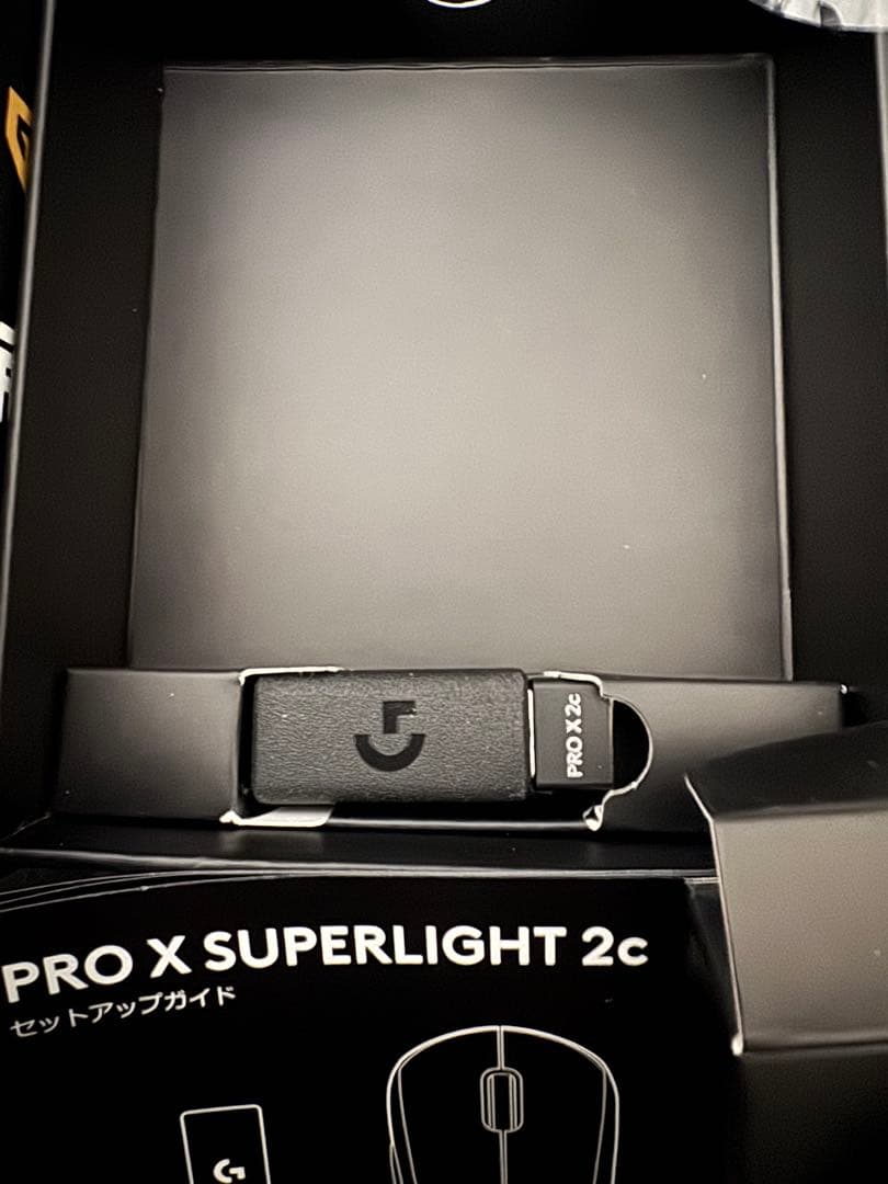 logicool PRO X SUPERLIGHT 2c ブラック 本体