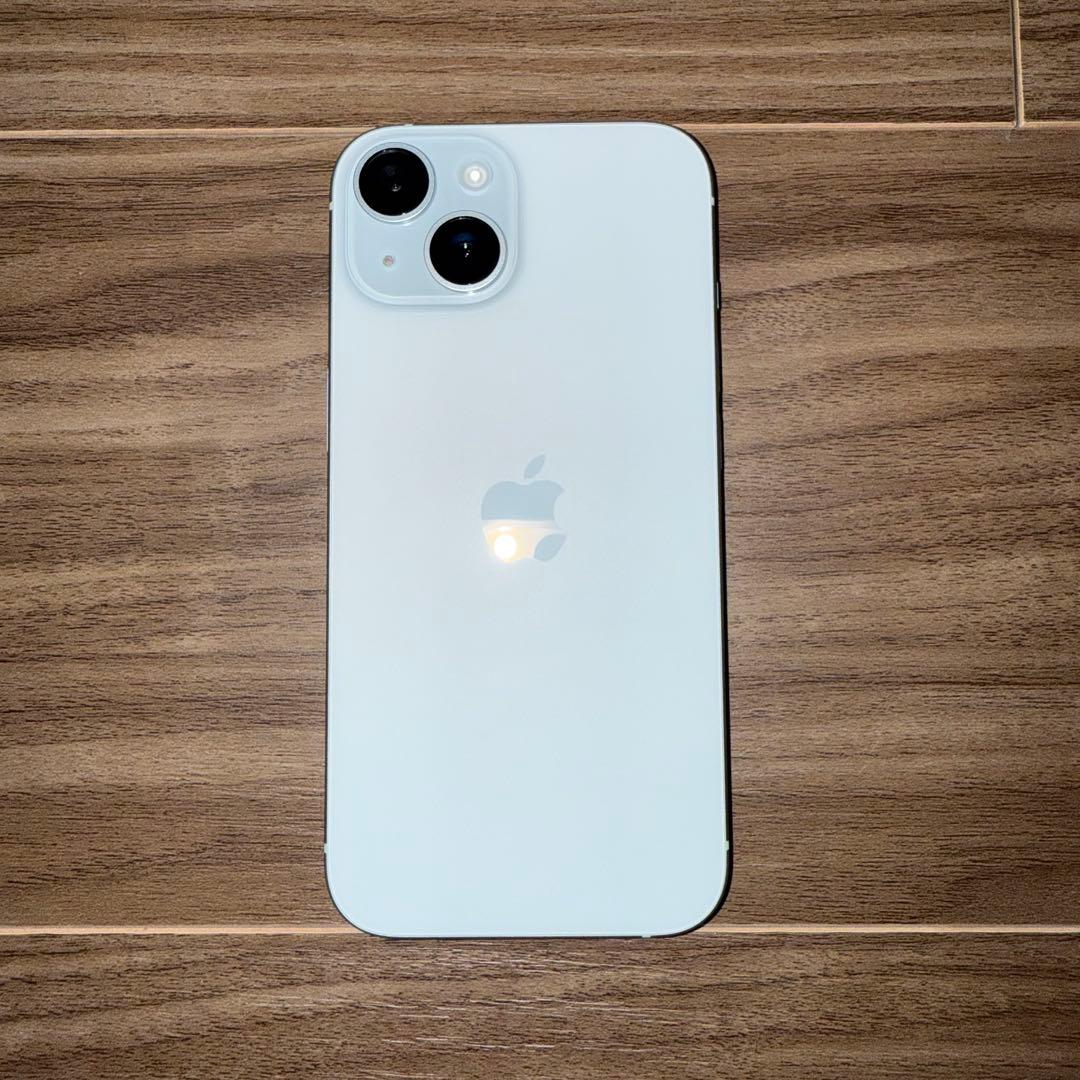 【超美品】iPhone 15 ブルー128GB SIMフリー　本体