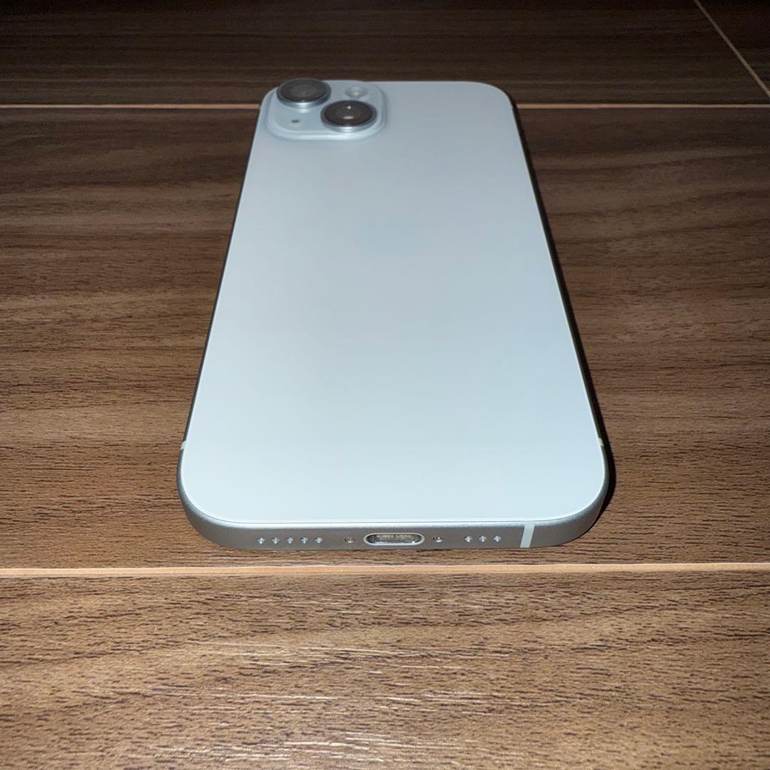 【超美品】iPhone 15 ブルー128GB SIMフリー　本体