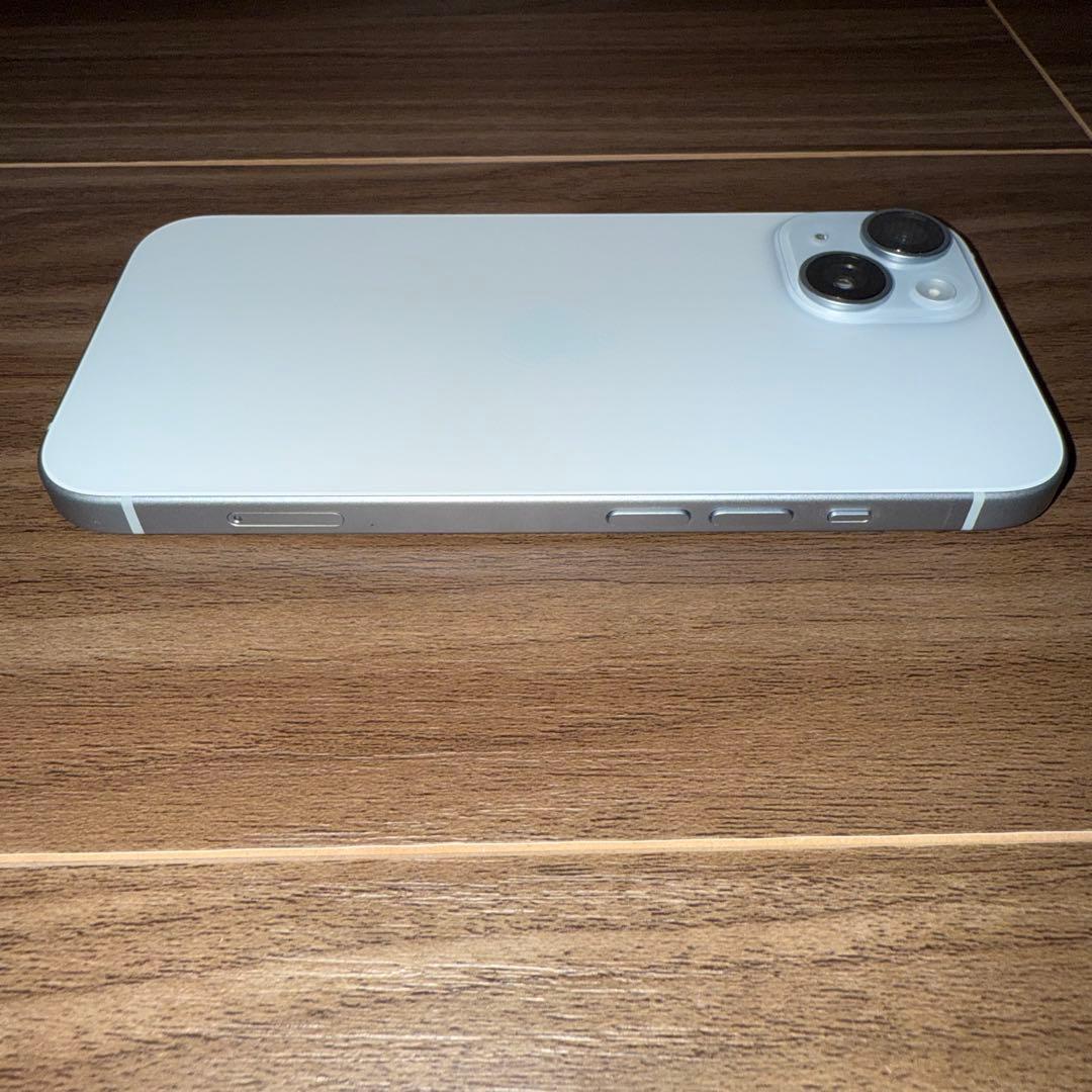 【超美品】iPhone 15 ブルー128GB SIMフリー　本体