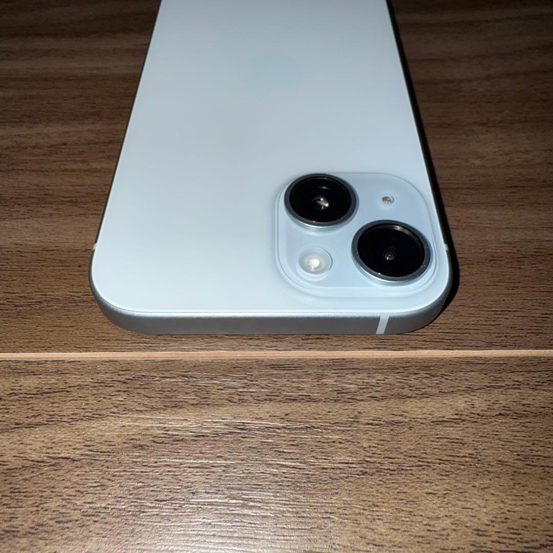 【超美品】iPhone 15 ブルー128GB SIMフリー　本体