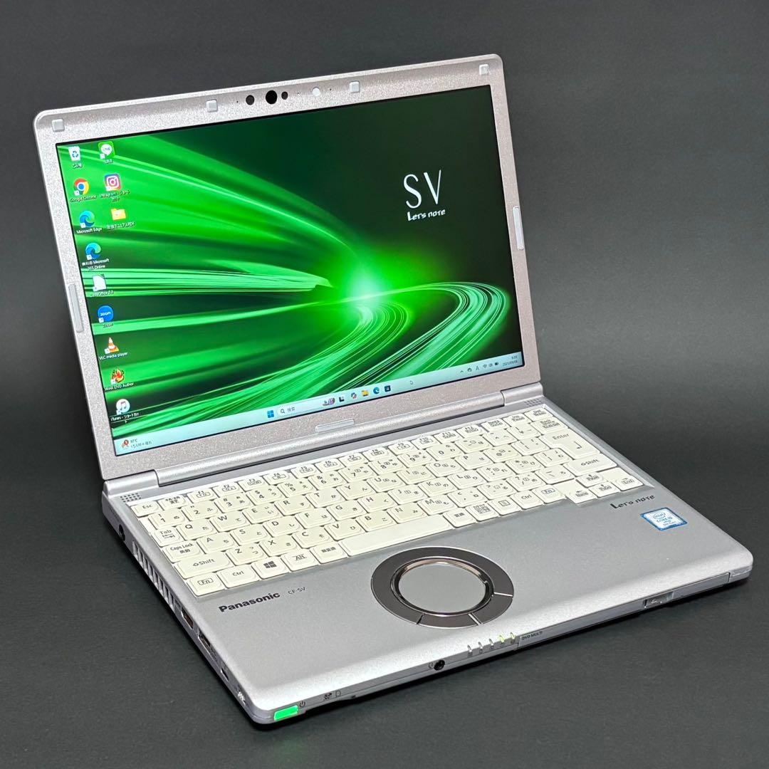 パナソニック/ノートPC/レッツノート/Win11/i5 8世代/DVD/SSD