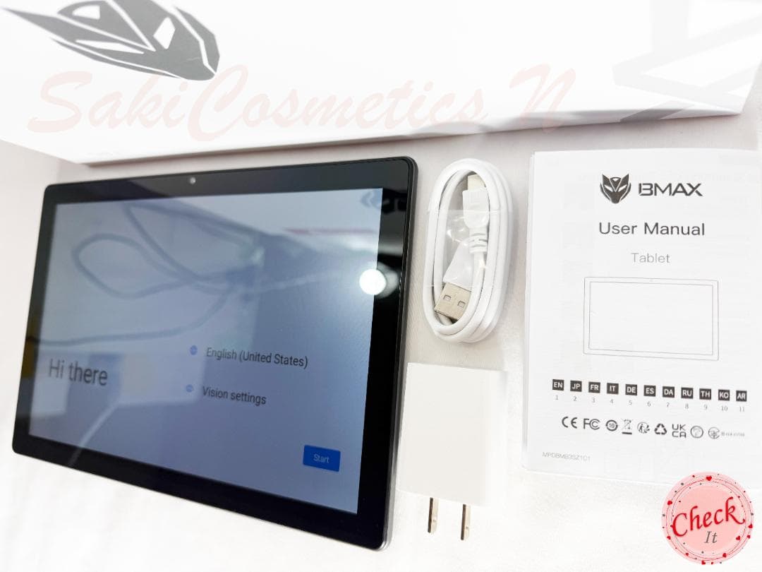 ✨液晶画面美品✨最新版10インチタブレット✨ BMAX♡I10S 動作確認済み✨