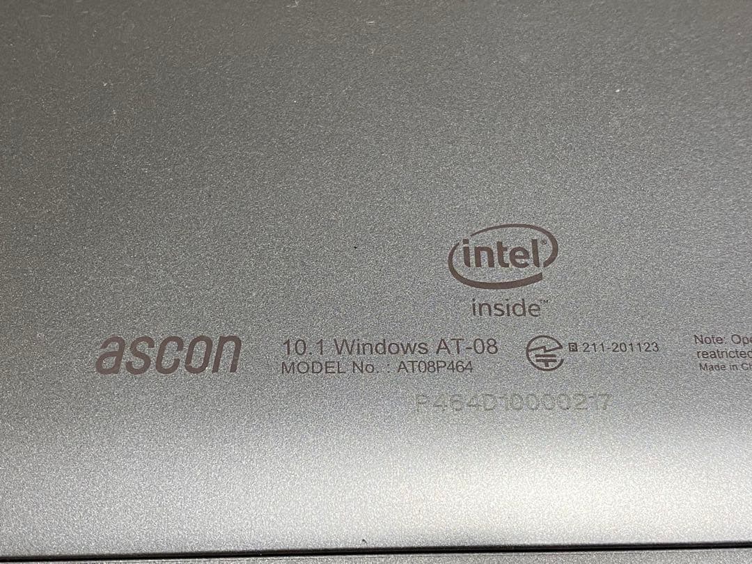 タブレットPC AT08P464