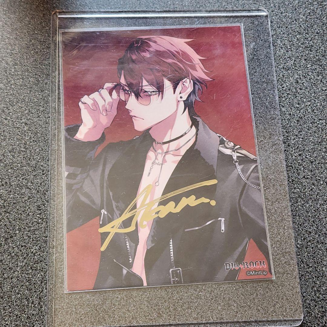 DIG-ROCK ディグロ 日暮茜 直筆 ブロマイド