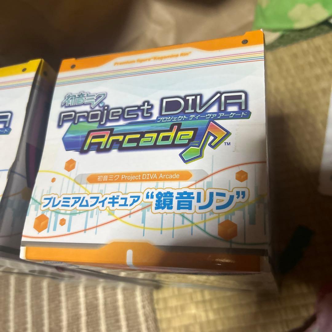 鏡音レン　鏡音リン　Project DIVA プレミアムフィギュア　２種　初音