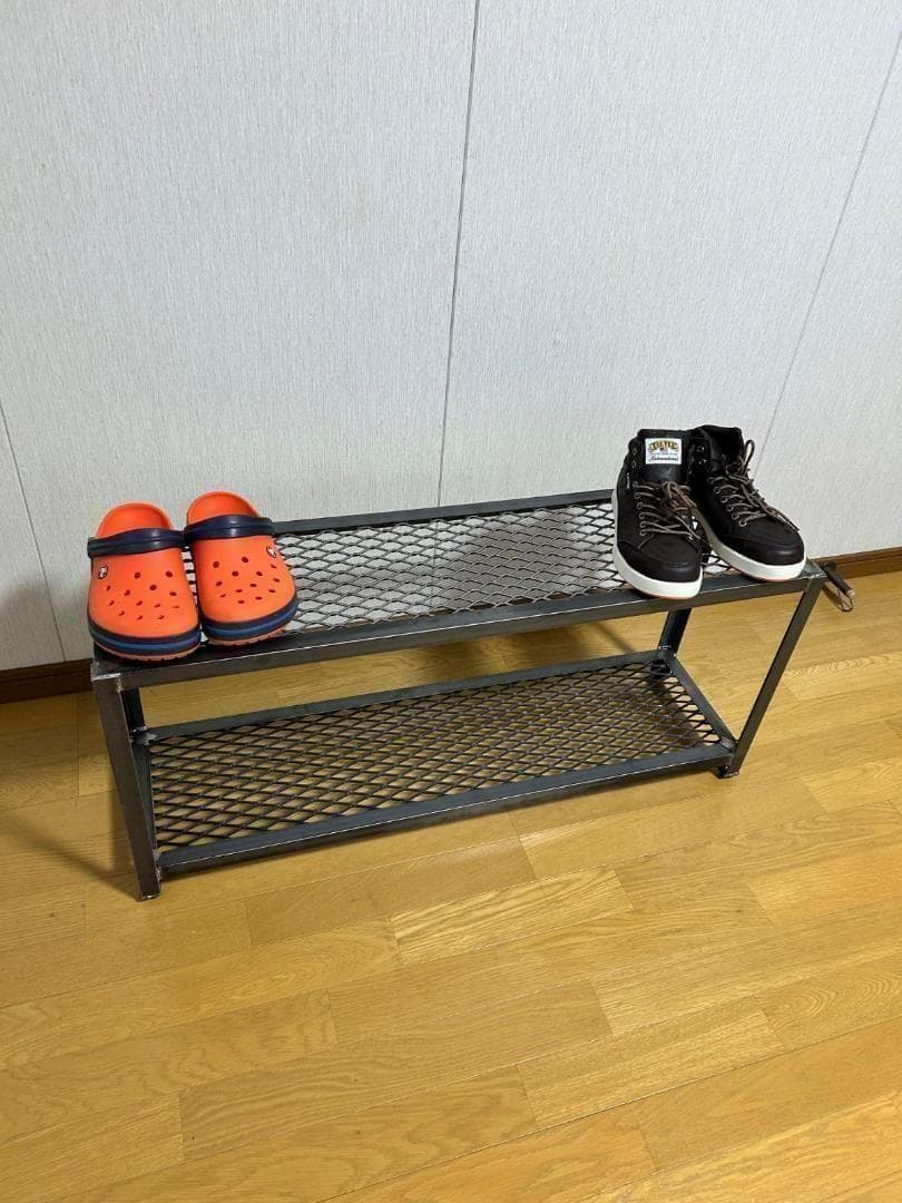 アイアンラック　植物棚　シェルフ　ボタニカル　アガペ　シューズラック