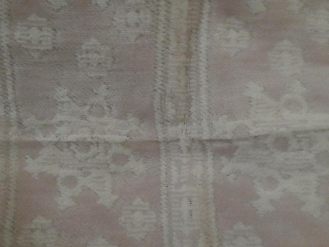 メルカリ便♡CELINE♡セリーヌ♡ジャガード ボアシーツ♡ロゴ刺繍♡雪の結晶