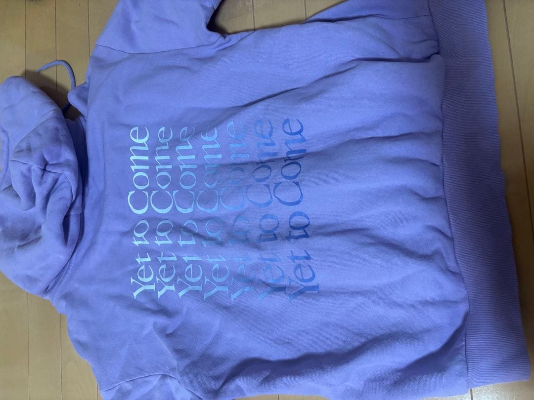 BTS Yet to Come パープル フルジップパーカー L