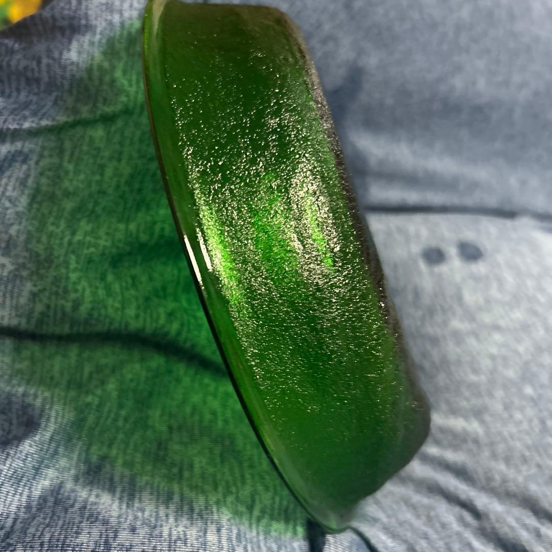 アンティーク アルコロック Sierra フランス製 ボウル 緑6枚 茶色皿1枚