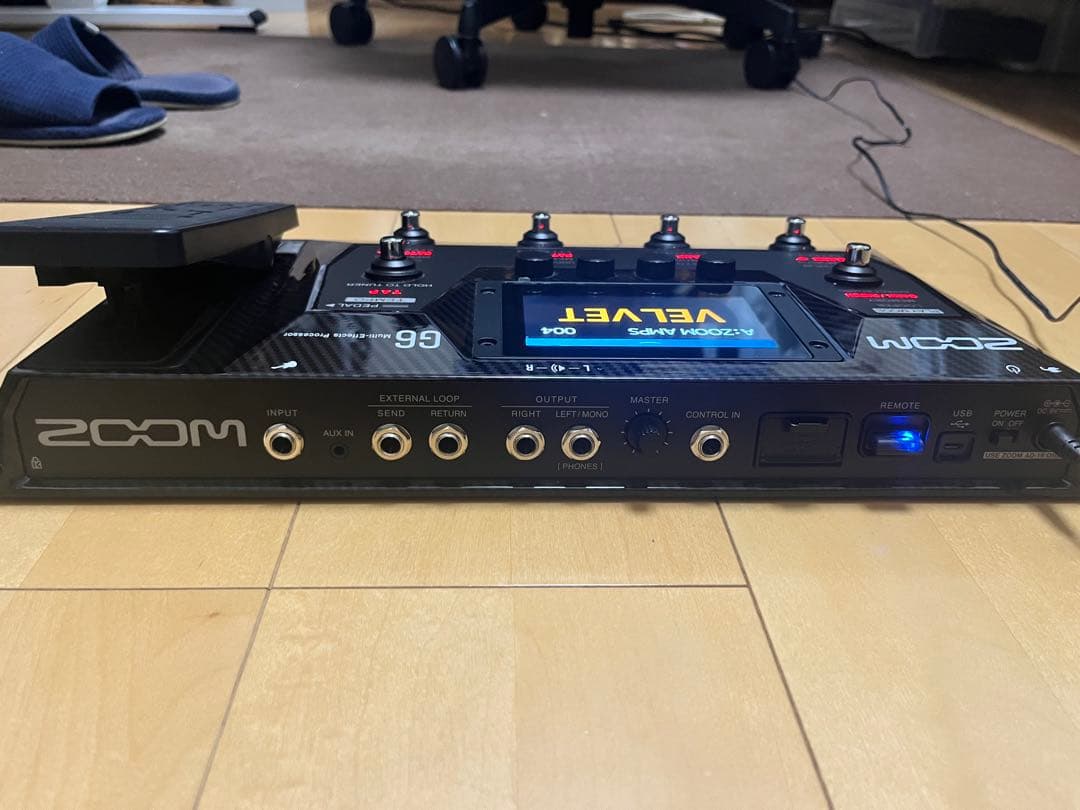 ZOOM G6（アダプター、BTA-1、保証書付属）