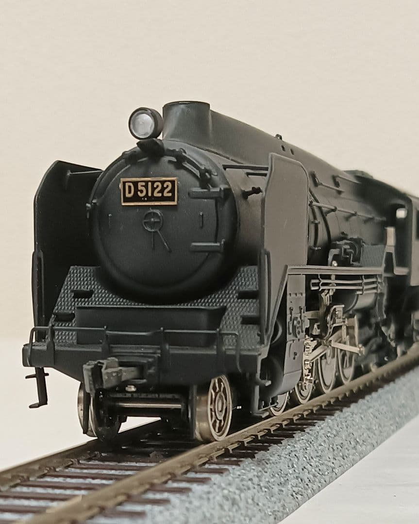 HOゲージ、カツミ Ｄ5122号機、 全流蒸気機関車 メンテナンス済