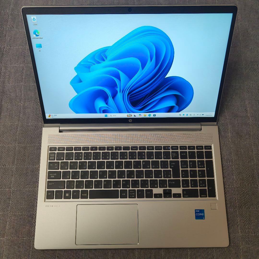 2024年8月 HP 美品 爆速 13世代i5 16GB 512GB 15.6