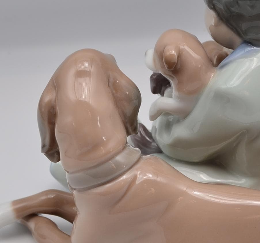 新しい友人　＃5456　★リヤドロ　スペイン　ポーセリン　ヴィンテージ　絶版