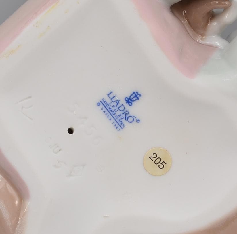 新しい友人　＃5456　★リヤドロ　スペイン　ポーセリン　ヴィンテージ　絶版