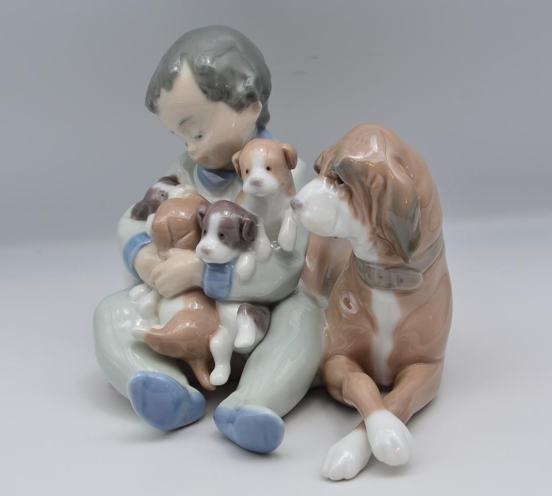 新しい友人　＃5456　★リヤドロ　スペイン　ポーセリン　ヴィンテージ　絶版