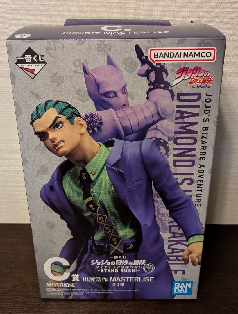 一番くじ　ジョジョ　4部　ABCEFラストワン賞 フィギュア セミコンプ　K賞