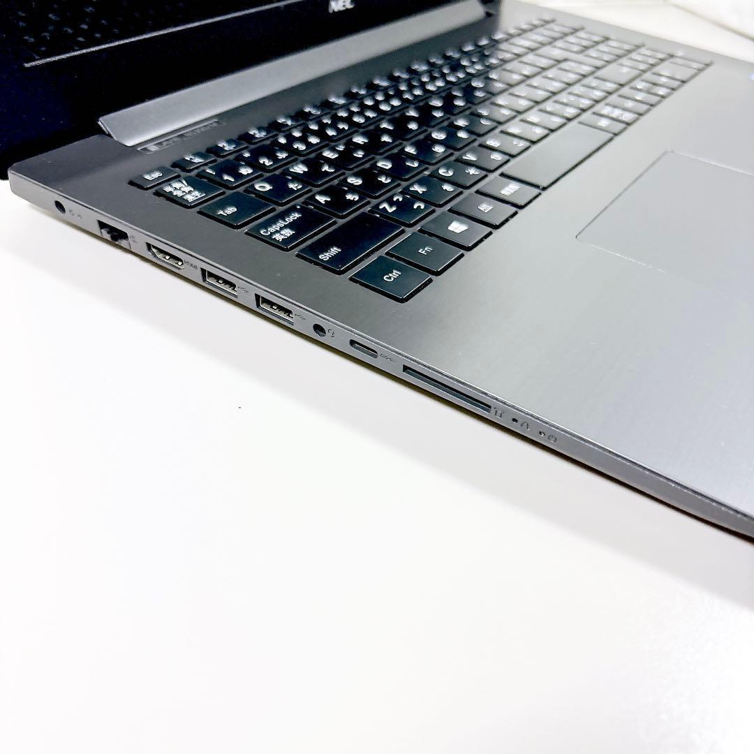 SSDで快適動作✨メモリ8GB カメラ付き すぐ使える ノートパソコン NEC