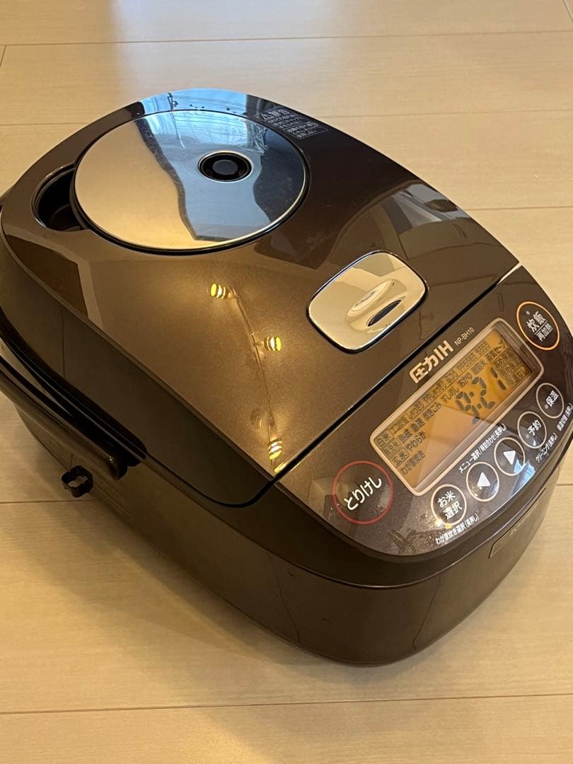 象印 圧力IH炊飯ジャー NP-BH10 ブラウン 説明書・箱・しゃもじ無し