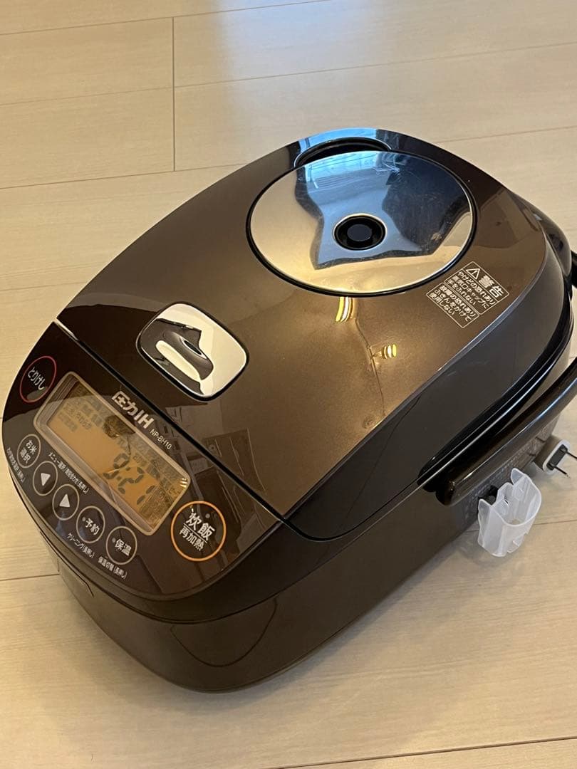 象印 圧力IH炊飯ジャー NP-BH10 ブラウン 説明書・箱・しゃもじ無し