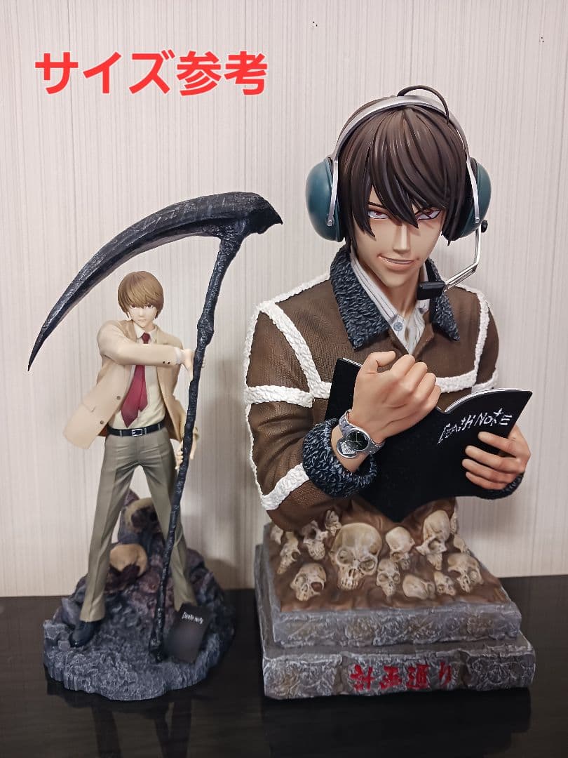 デスノート 夜神月 胸像 フィギュア 計画通り ガレージキット スタチュー