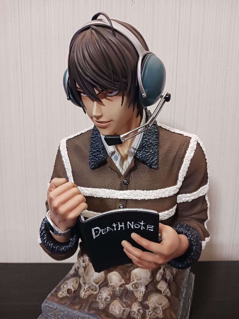 デスノート 夜神月 胸像 フィギュア 計画通り ガレージキット スタチュー