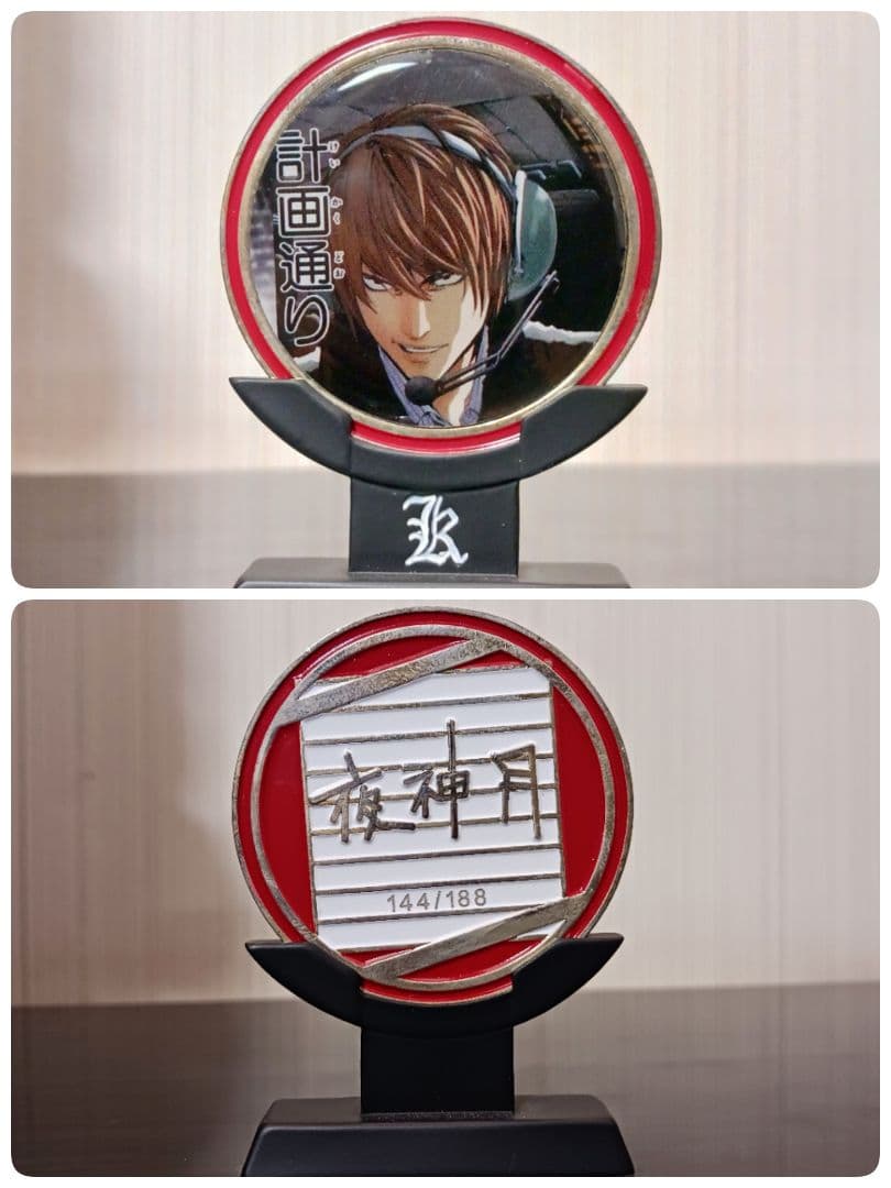 デスノート 夜神月 胸像 フィギュア 計画通り ガレージキット スタチュー