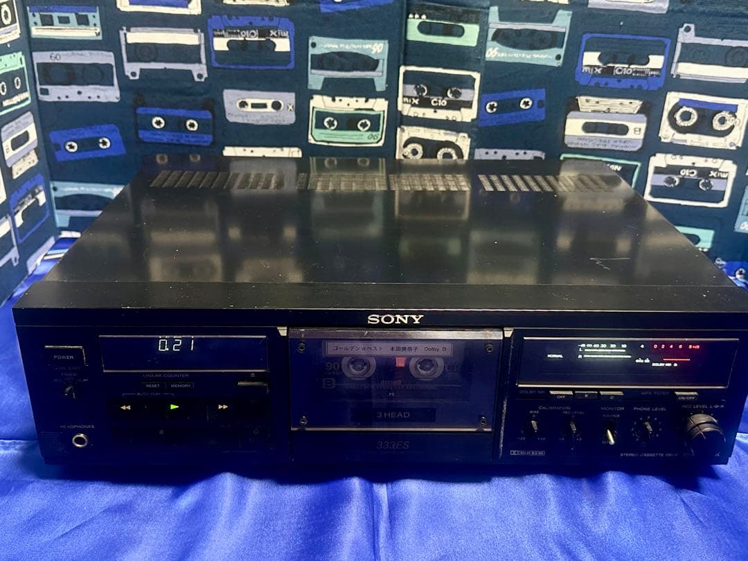 SONY 高音質カセットデッキ　TC-K333ESX. 整備動作品　Ex 201