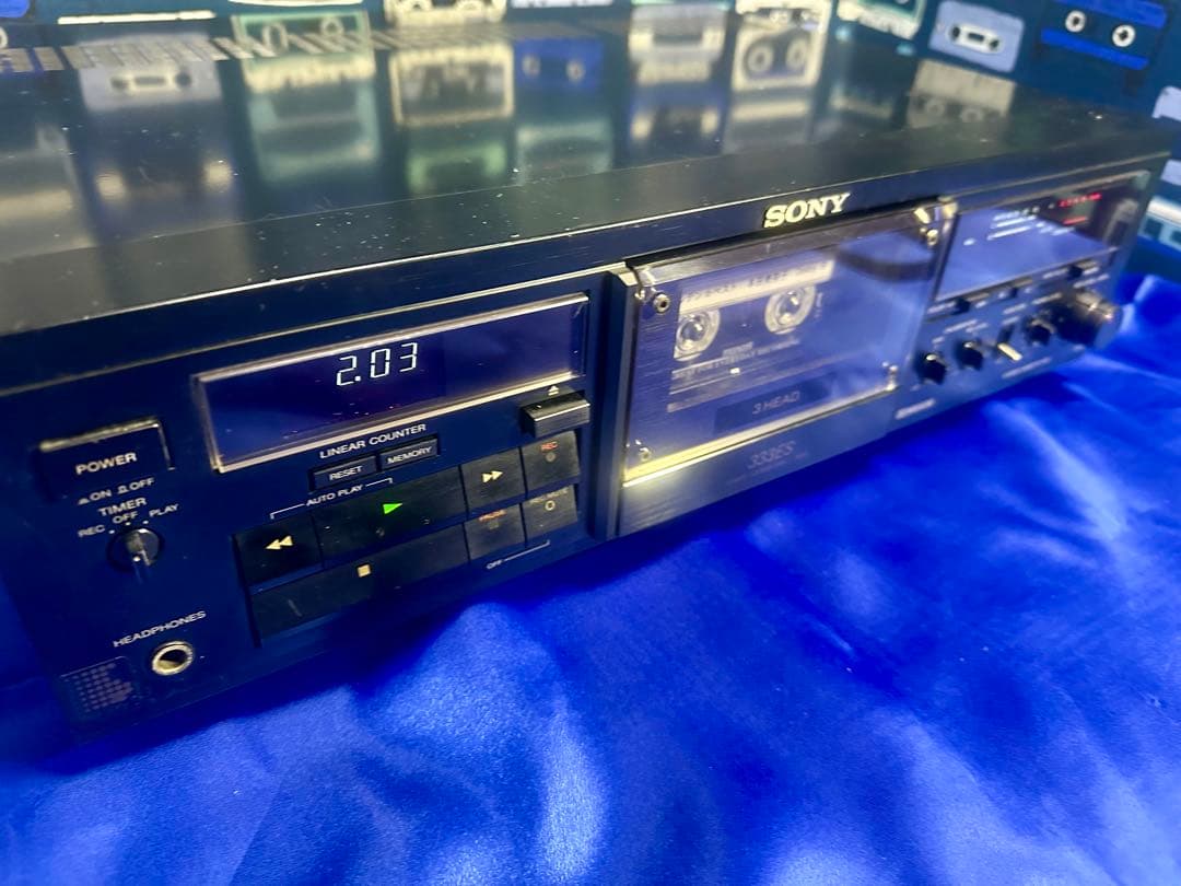 SONY 高音質カセットデッキ　TC-K333ESX. 整備動作品　Ex 201