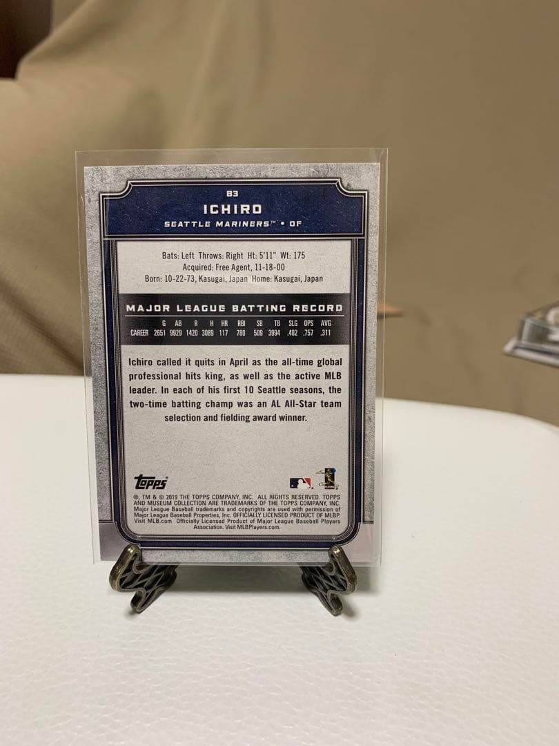 イチロー選手トレカ　５枚まとめて
