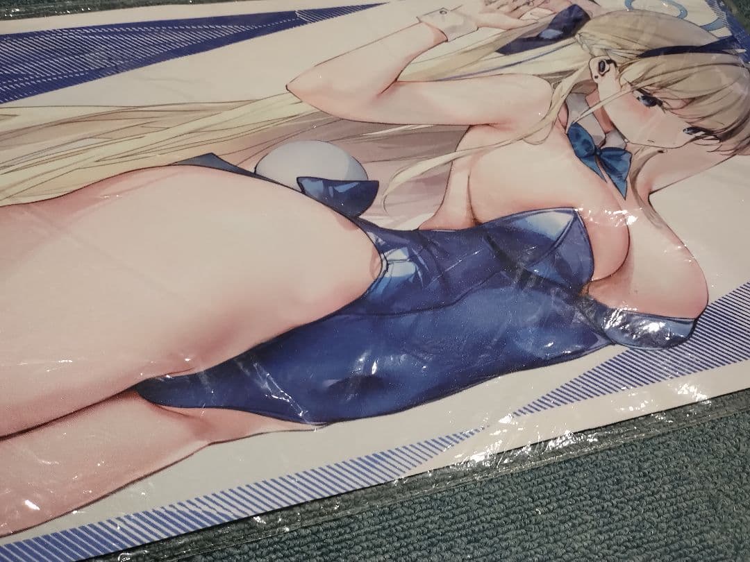 飛鳥馬トキ バニー スリーブ プレマ プレイマット ミッドナイトブルー