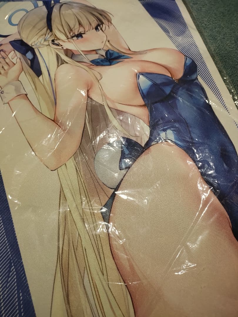 飛鳥馬トキ バニー スリーブ プレマ プレイマット ミッドナイトブルー