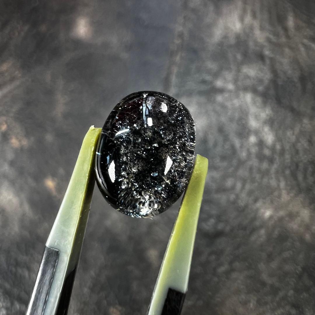 高品質　ヘマタイトインクォーツ　ルース　ギラギラします　3