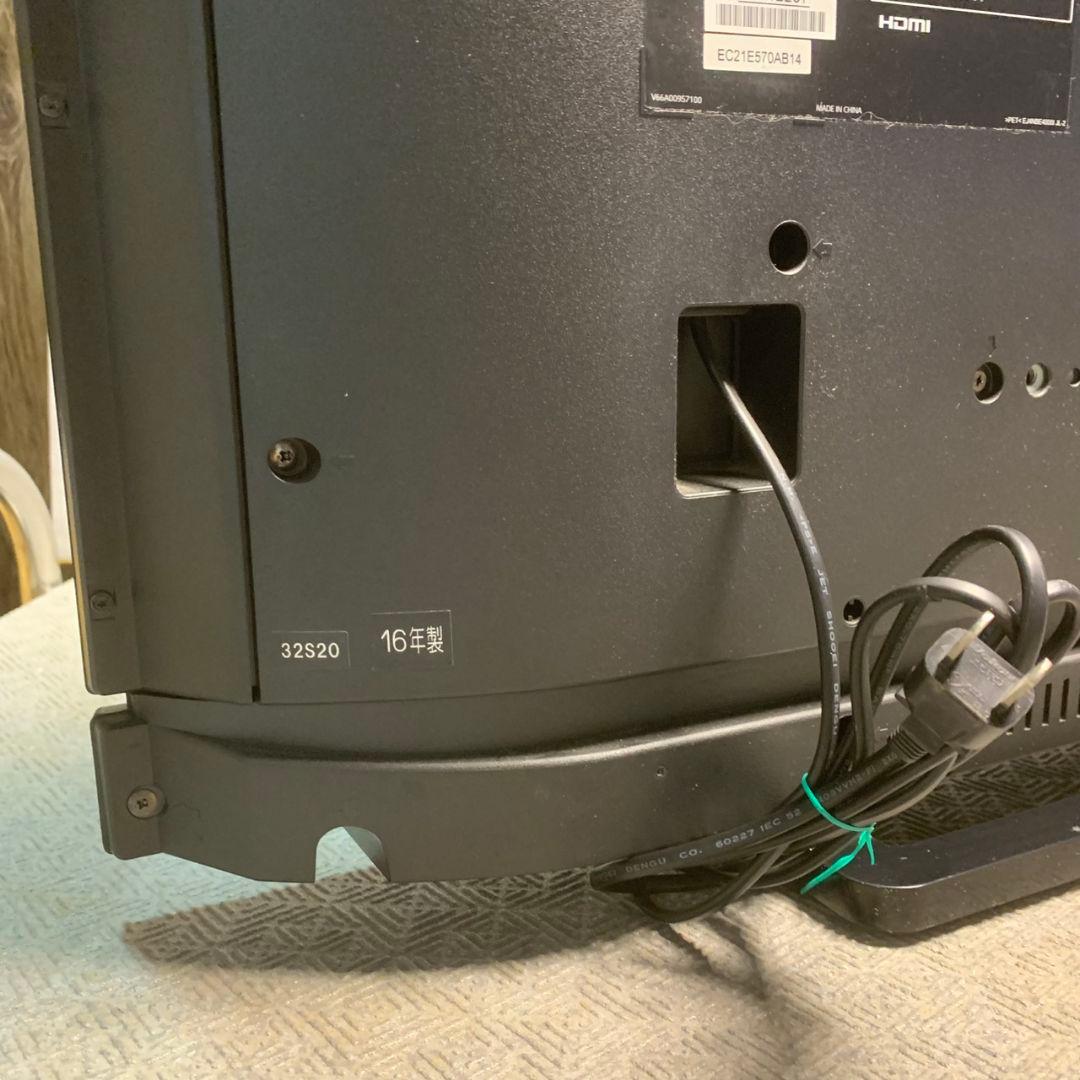 K227 TOSHIBA 液晶カラーテレビ 2016年 32S20