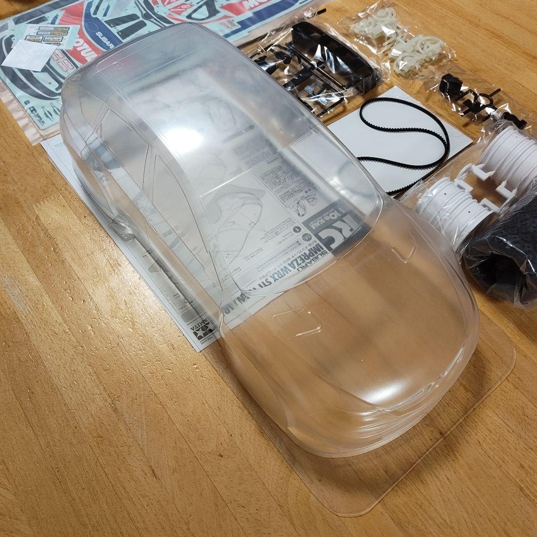 【未使用・未組立・一部欠品】タミヤ ラジコン XV01 IMPREZA