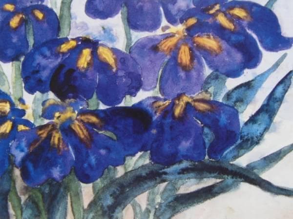 E・ノルデ、SCHWERTLILIEN、海外版超希少レゾネ、新品額付