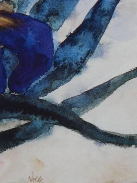 E・ノルデ、SCHWERTLILIEN、海外版超希少レゾネ、新品額付